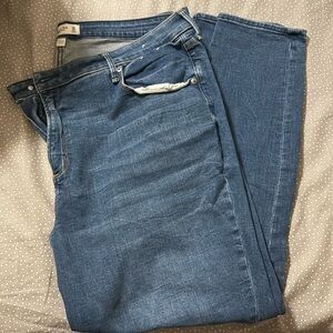 Abercrombie & Fitch super skinny ankle high rise CURVE LOVE Jean